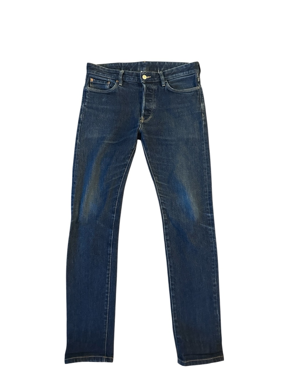 Buck Mason Maverick Slim Jeans 14Oz Double Dipped Denim Stretch 34X34